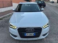 Usata Audi A3 Ambition 104 CV (76 kW) 2014 Bianco Berlina
