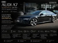 Usata Audi A7 Sportback S-Line 271 CV (199 kW) 2015 Viola Utilitaria