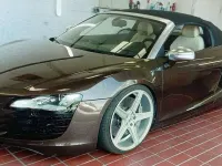 Usata Audi R8 Spyder 430 CV (316 kW) 2011 Vernice metallizzata Cabrio