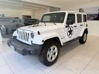 Usata Jeep Wrangler Sahara 200 CV (147 kW) 2014 Bianco SUV