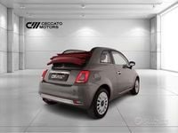 Usata Fiat 500C Lounge 69 CV (50 kW) 2017 Grigio Cabrio