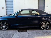 Usata Audi S3 310 CV (228 kW) 2017 Blu Cabrio