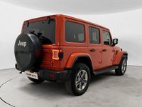 Usata Jeep Wrangler Sahara 147 CV (108 kW) 2020 Arancione pastello SUV