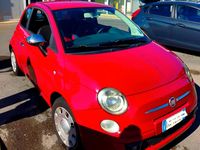 Usata Fiat 500 Pop 69 CV (50 kW) 2009 Rosso Cabrio