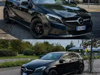 Usata Mercedes A180 109 CV (80 kW) 2017 Nero Utilitaria
