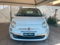 Usata Fiat 500 Lounge 69 CV (50 kW) 2009 Blu/azzurro Cabrio