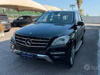 Usata Mercedes ML250 Premium 204 CV (150 kW) 2012 Nero SUV