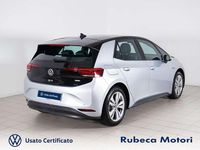 Usata VW ID.3 Pure 69 kW (95 CV) 2022 Argento Utilitaria