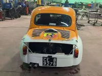 Usata Fiat 600 Abarth 50 CV (36 kW) 1967 Arancione Cabrio