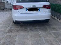 Usata Audi A3 Attraction 110 CV (80 kW) 2015 Bianco Berlina