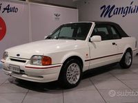 Usata Ford Escort Cabriolet 73 CV (53 kW) 1990 Bianco Cabrio