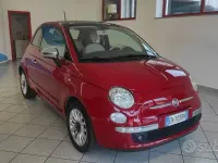 Usata Fiat 500 Lounge 70 CV (51 kW) 2012 Rosso Utilitaria