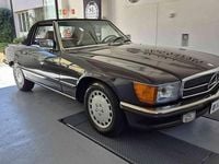Usata Mercedes SL500 245 CV (180 kW) 1986 Nero metallizzato metallizzato Cabrio