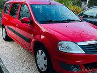 Usata Dacia Logan MCV 105 CV (77 kW) 2011 Rosso Monovolume