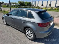 Usata Audi A3 Attraction 105 CV (77 kW) 2013 Grigio Berlina