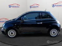 Usata Fiat 500 Lounge 69 CV (50 kW) 2014 Nero Utilitaria