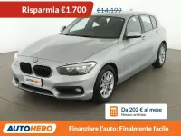 Usata BMW 118 Advantage 150 CV (110 kW) 2016 Argento Utilitaria