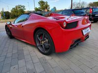 Usata Ferrari 458 570 CV (419 kW) 2014 Rosso Cabrio