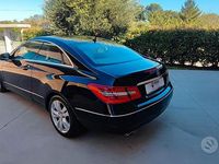 Usata Mercedes E250 Avantgarde 204 CV (150 kW) 2010 Nero Coupé