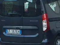 Usata Dacia Dokker 90 CV (66 kW) 2013 Grigio Monovolume