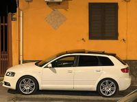 Usata Audi A3 S-Line 170 CV (125 kW) 2010 Bianco Utilitaria