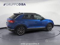 Usata VW T-Roc Advance 150 CV (110 kW) 2018 Blu SUV