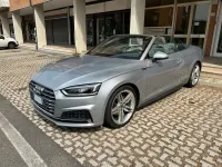 Usata Audi A5 Cabriolet S-Line 190 CV (139 kW) 2018 Argento Cabrio