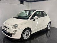 Usata Fiat 500 Lounge 69 CV (50 kW) 2009 Bianco Cabrio