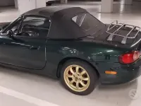 Usata Mazda MX5 110 CV (80 kW) 2001 Verde Cabrio