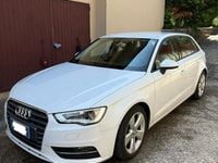 Usata Audi A3 Ambition 110 CV (80 kW) 2013 Bianco Utilitaria