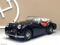 Usata Triumph TR2 90 CV (66 kW) 1954 Nero Cabrio