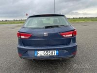 Usata Seat Leon 116 CV (85 kW) 2017 Blu Berlina
