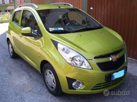 Usata Chevrolet Spark 68 CV (50 kW) 2011 Verde Utilitaria