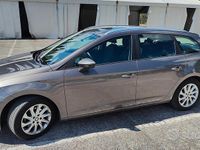 Usata Seat Leon ST 110 CV (80 kW) 2015 Grigio Station wagon