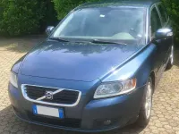 Usata Volvo V50 Drive Kinetic 109 CV (80 kW) 2009 Blu/azzurro Station wagon