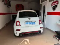 Usata Abarth 595 145 CV (106 kW) 2016 Bianco Berlina