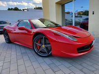 Usata Ferrari 458 570 CV (419 kW) 2014 Rosso Cabrio