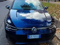 Usata VW Golf VIII 130 CV (95 kW) 2020 Blu Berlina