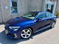Usata Audi A3 S-Line 150 CV (110 kW) 2021 Blu/azzurro Berlina