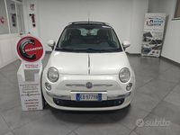 Usata Fiat 500 Lounge 95 CV (69 kW) 2010 Bianco Berlina