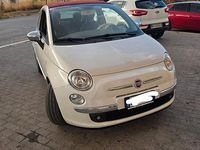 Usata Fiat 500 Lounge 95 CV (69 kW) 2014 Bianco Cabrio