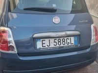 Usata Fiat 500 85 CV (62 kW) 2011 Blu Utilitaria