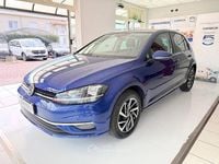 Usata VW Golf Trendline 86 CV (63 kW) 2018 Blu Berlina
