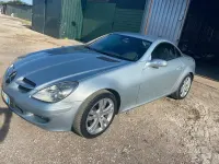 Usata Mercedes SLK200 163 CV (119 kW) 2005 Grigio Cabrio