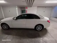 Usata Mercedes C180 116 CV (85 kW) 2017 Bianco Berlina