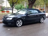 Usata Saab 9-3 Vector 150 CV (110 kW) 2007 Nero Cabrio