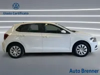 Usata VW Polo Trendline 80 CV (58 kW) 2018 Pure white pastello Utilitaria