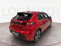Usata Peugeot 208 Allure 101 CV (74 kW) 2023 Rosso Utilitaria