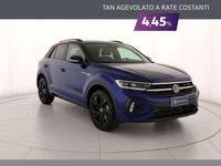 Usata VW T-Roc R-line Plus 116 CV (85 kW) 2024 Lapiz blue metallizzato nero SUV