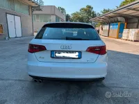 Usata Audi A3 S-Line 150 CV (110 kW) 2014 Bianco Berlina